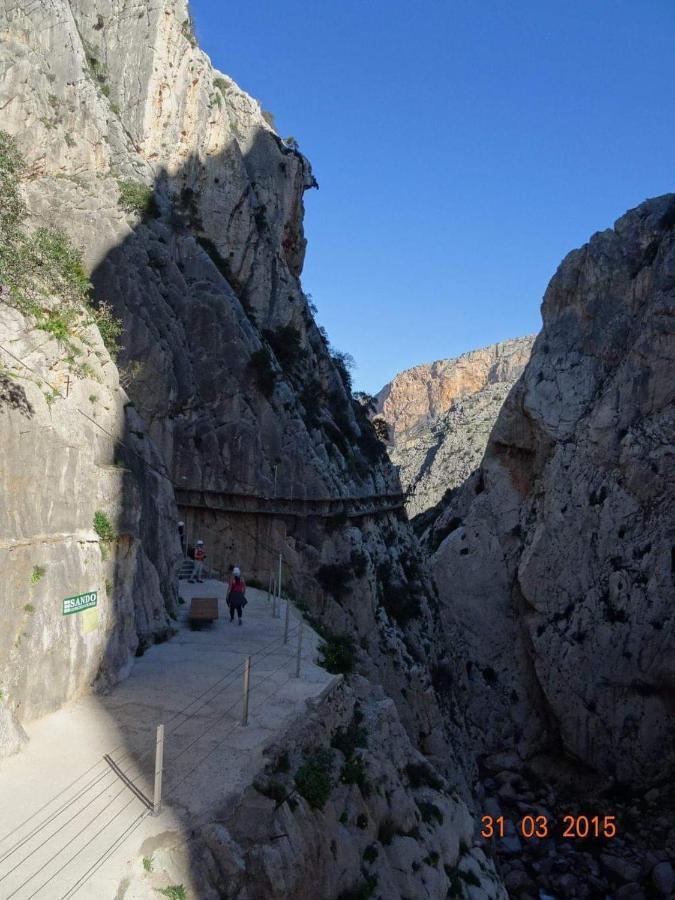 Alojamiento Rural El Paraíso del Chorro Villa Exterior foto